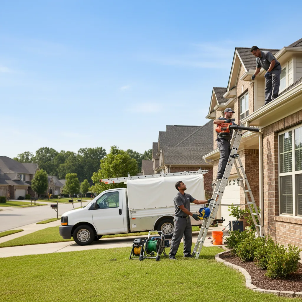 Home Gutter Service in Fayetteville, AR near me